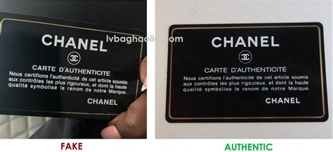 chanel authentication card|how to check chanel authenticity.